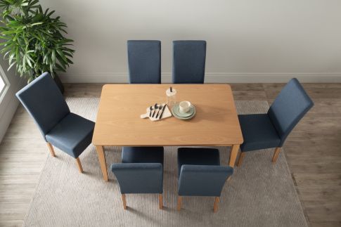 Holm Allegro 1 5m Dining Table Natural, Allegro Dining Room Table