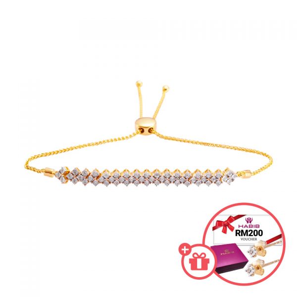 Habib sentiero diamond bracelet discount