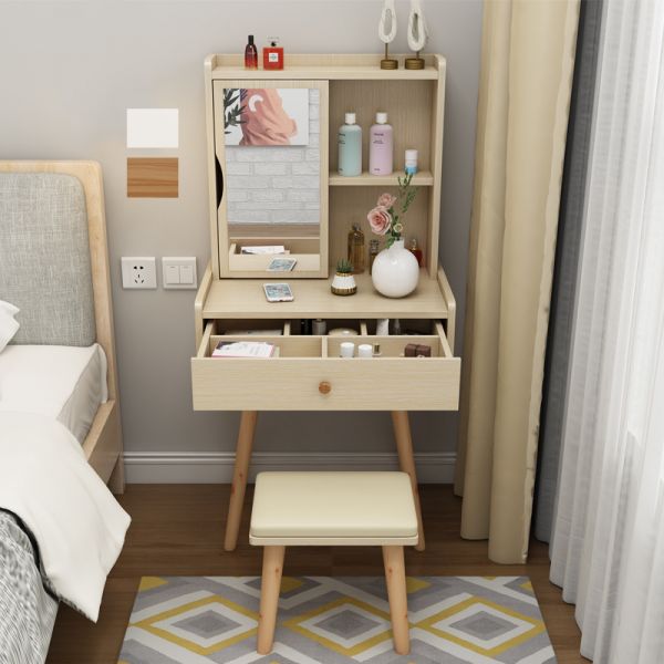 Gte Nordic Simple Dressing Table With, Simple Vanity Table