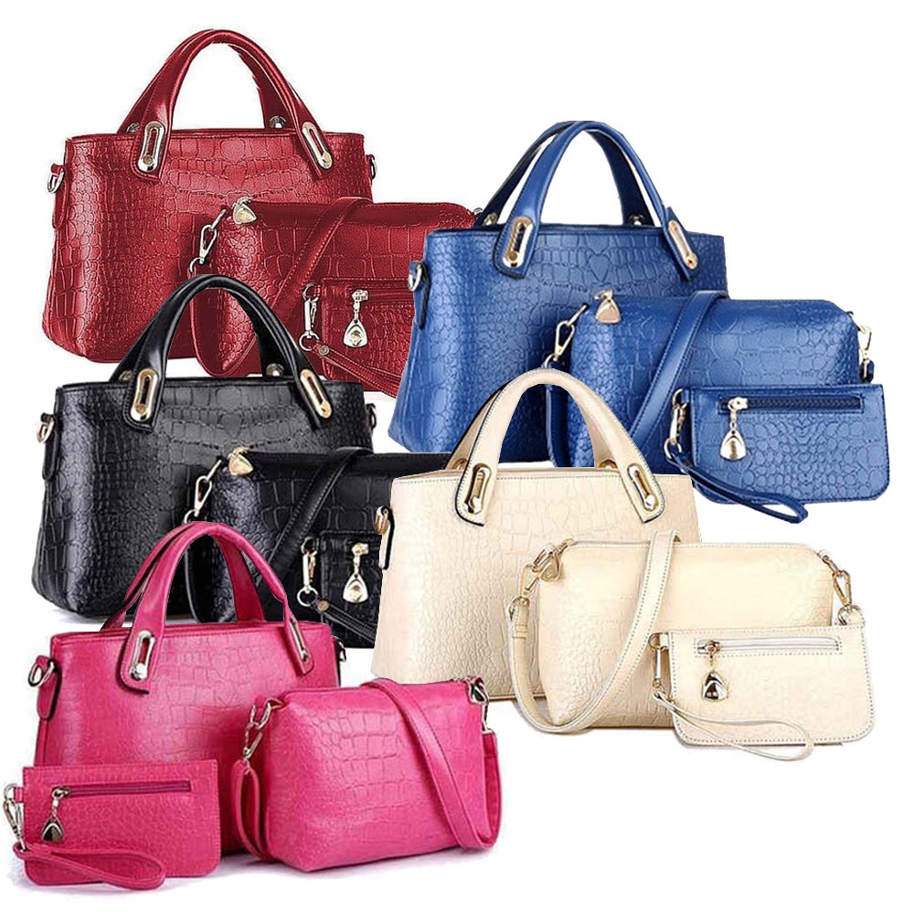 faux crocodile leather bags