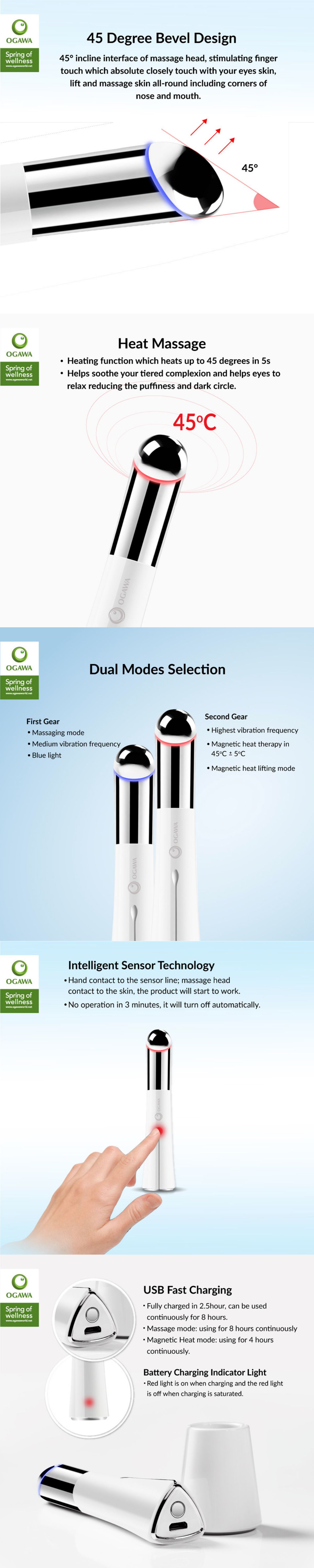 ogawa unique bliss eye massager review