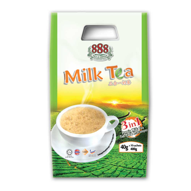 888 3 in 1 Instant Milk Tea (40g x 10s x 2 packs)
