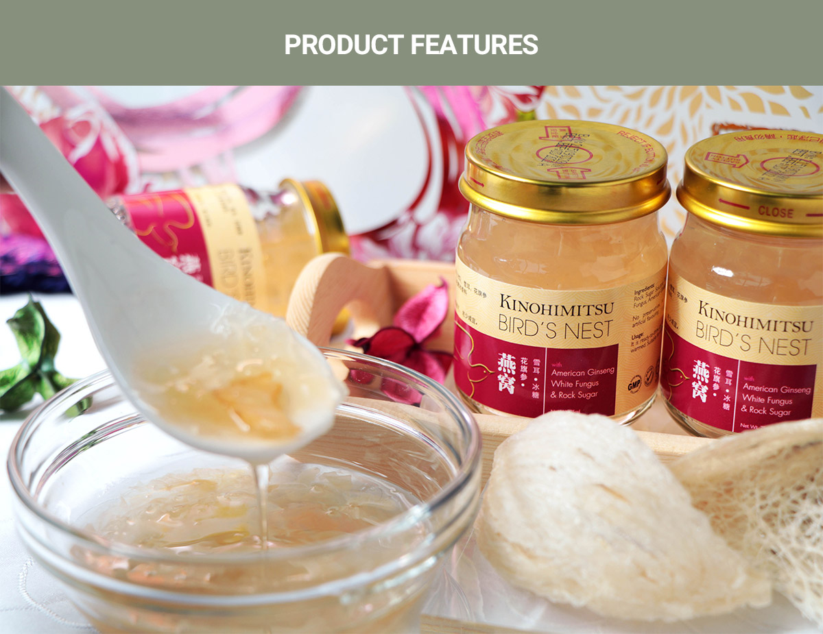 KINOHIMITSU Bird’s Nest with American Ginseng CNY Set