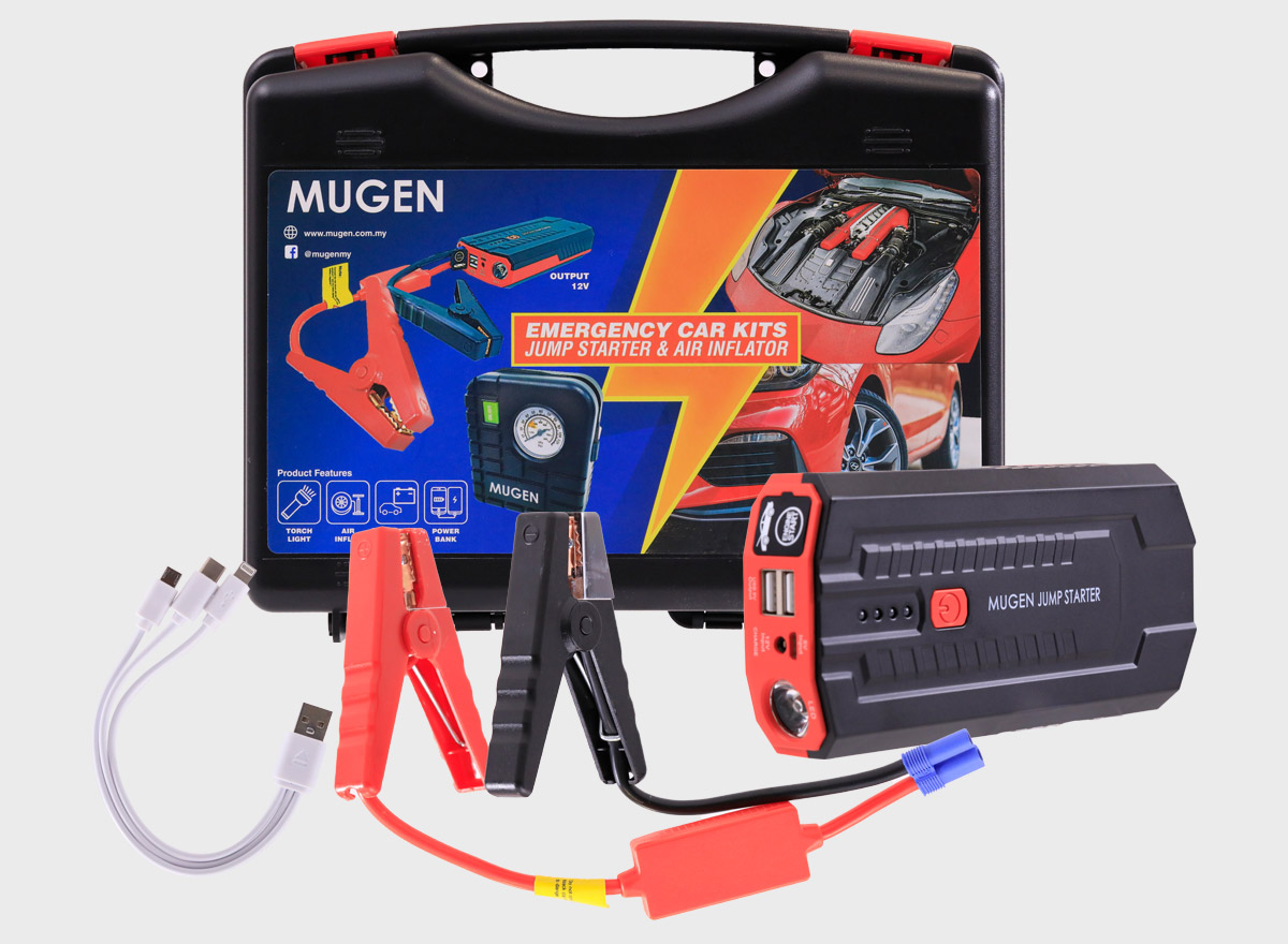 Mugen Compact Jumpstarter Pro Air Pump Organizer